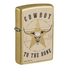 Zippo Chủ Đề Buck Wear Cowboy To The Bone Z126