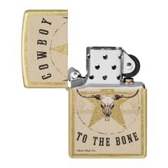 Zippo Chủ Đề Buck Wear Cowboy To The Bone Z126
