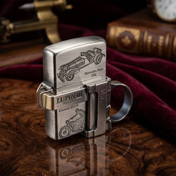 Bật Lửa Zippo 2000 Lupin III – Siêu Đạo Chích Huyền Thoại – Đời 2000 – Bản Gift Set Full Box C149