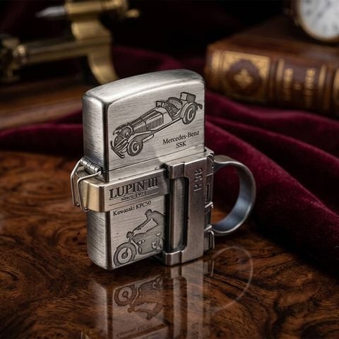 Bật Lửa Zippo 2000 Lupin III – Siêu Đạo Chích Huyền Thoại – Đời 2000 – Bản Gift Set Full Box C149