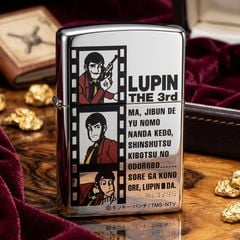 Zippo Lupin The 3rd - Phiên Bản Nhật Bản Cao Cấp - Hình Ảnh Siêu Đạo Chích Huyền Thoại C184