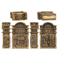 Zippo Ốp Vỏ Dày Chủ Đề Ma Đô Thành Phố Thượng Hải ZN332