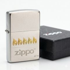Bật lửa  khắc logo chữ Zippo  ZK72