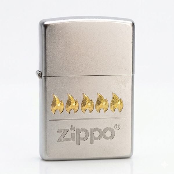 Bật lửa  khắc logo chữ Zippo  ZK72