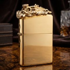 Zippo Mã Vàng 24K Emblem Xe Car – Đời VIII La Mã (1992) – Tuyệt Tác Sưu Tầm C745