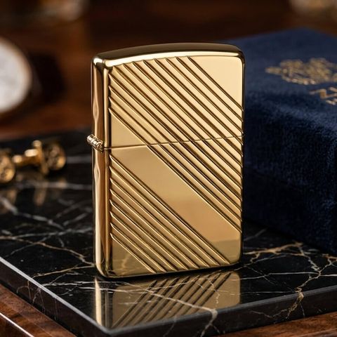 Bật Lửa Zippo 1988 Mạ Vàng Gold Plated – Đời IV La Mã – Bản Trơn Bóng Sang Trọng C74