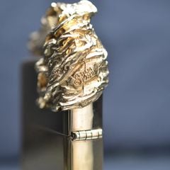 Zippo Mã Vàng 24K Emblem Đầu Ngựa – Đời IV La Mã (1988) – Biểu Tượng Mã Đáo Thành Công C743