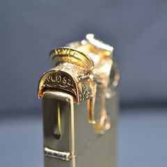 Zippo Mã Vàng 24K Emblem Yên Ngựa – Đời XI La Mã (1995) – Phong Cách Cowboy Viễn Tây C744