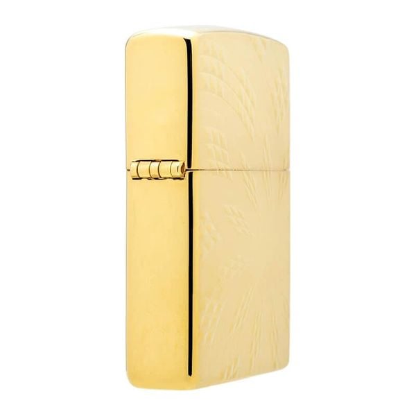 Zippo mạ vàng Gold Plate ZN20