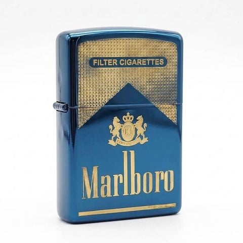 Marlboro mạ vàng trên nền xanh ZK46