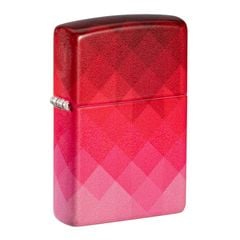 Zippo Sơn Mở Chuyển Màu Đỏ Pixels Ombre Design Z139