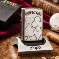 Zippo Camel 1996  Midnight  Card Suits C412