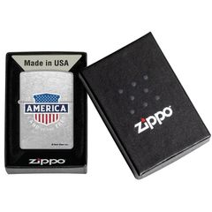 Zippo Chủ Đề Buck Wear 1776 America Land Of The Free Z130