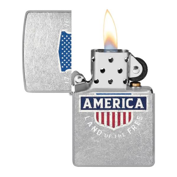 Zippo Chủ Đề Buck Wear 1776 America Land Of The Free Z130
