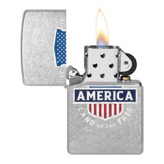 Zippo Chủ Đề Buck Wear 1776 America Land Of The Free Z130