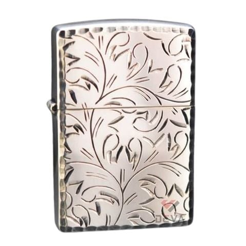 Khắc hoa văn màu bạc cổ Antique ZN52