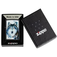Zippo Chủ Đề Tác Phẩm Chó Sói Của Lindsay Kivi Z96