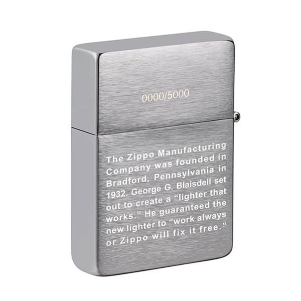 Zippo Tái Bản 1935 Bản Kỷ Niệm Nhà Sáng Lập Fouder's Day Collectible Z106