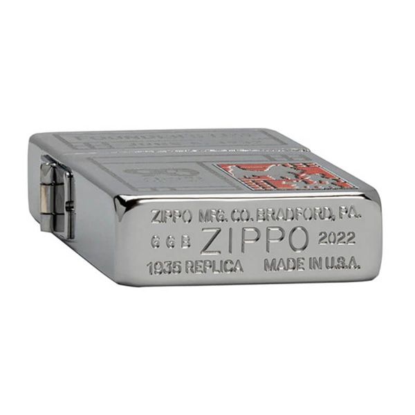 Zippo Tái Bản 1935 Bản Kỷ Niệm Nhà Sáng Lập Fouder's Day Collectible Z106