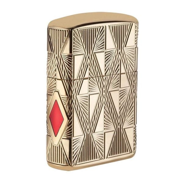 Zippo Bản Đặc Biệt Vân Kim Cương Luxury Diamond Design Z248