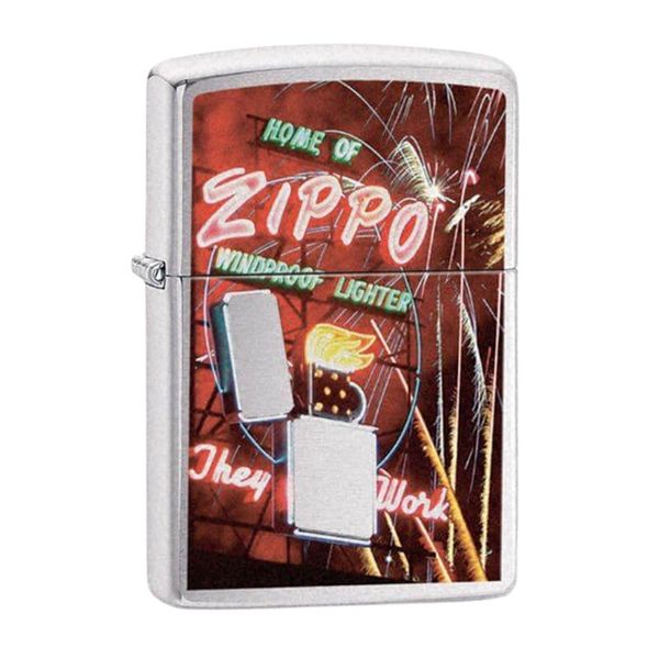 Zippo In Chủ Đề Bảng Quảng Cáo Zippo Neon Sign Z93