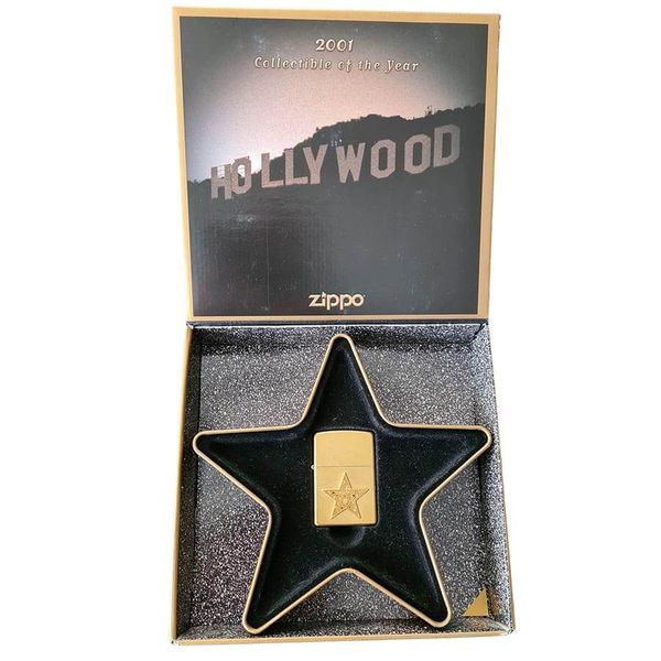 Bật Lửa Zippo COTY 2001 Hollywood’s Leading Light – Bản Giới Hạn Kỷ Niệm Điện Ảnh Hollywood