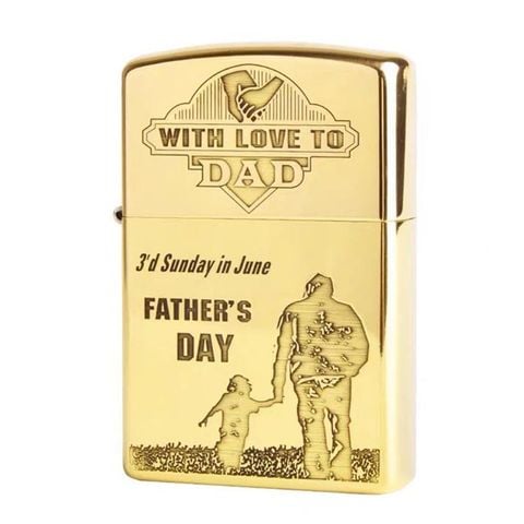 Zippo Khắc CNC Chủ Đề Ngày Của Cha Father's Day ZK122