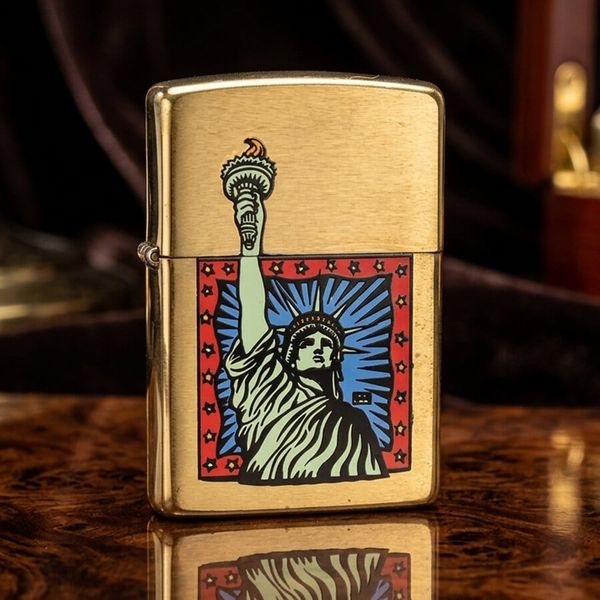 Zippo Nữ Thần Tự Do 2001 – Biểu Tượng Nước Mỹ C641