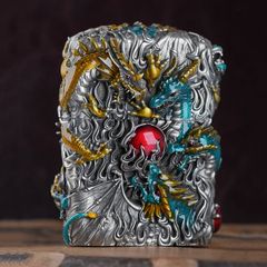 Zippo Vỏ Dày Ốp Tượng Mẹ Rồng Daenerys Targaryen ZN228