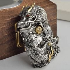 Zippo Hình Tượng Linh Vật Tỳ Hưu Thiên Lộc May Mắn ZD73