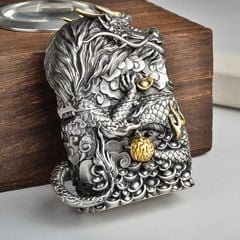 Zippo Hình Tượng Linh Vật Tỳ Hưu Thiên Lộc May Mắn ZD73