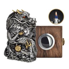 Zippo Hình Tượng Linh Vật Tỳ Hưu Thiên Lộc May Mắn ZD73