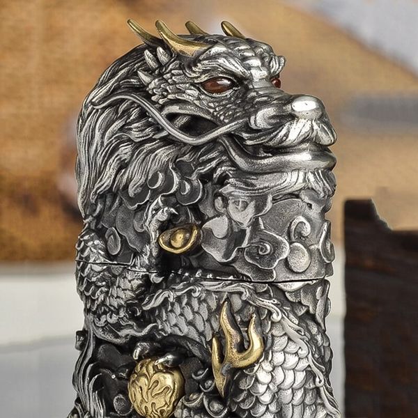 Zippo Hình Tượng Linh Vật Tỳ Hưu Thiên Lộc May Mắn ZD73