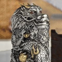 Zippo Hình Tượng Linh Vật Tỳ Hưu Thiên Lộc May Mắn ZD73