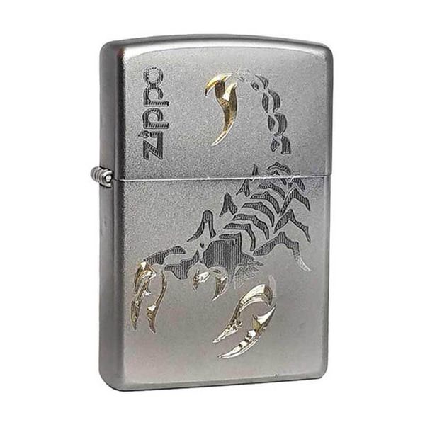 Zippo satin hình bọ cạp Z197