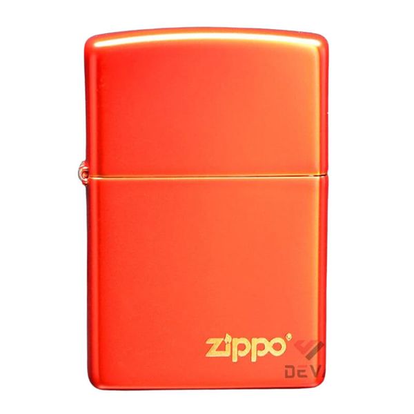 Zippo Mỹ chính hãng sơn tĩnh điện màu đỏ Anodized Red ZT16