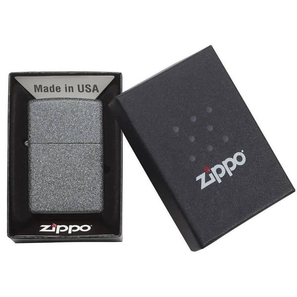 Zippo Vân Đá Sắt Iron Stone Z123