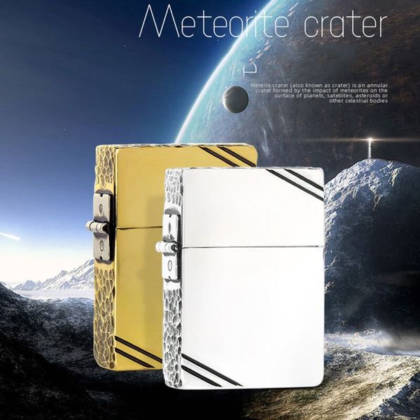 Zippo tái bản 1935 chặt góc cạnh hoa văn gõ búa ZN309