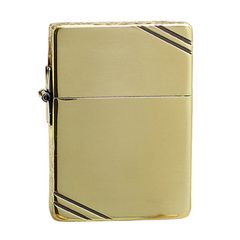 Zippo tái bản 1935 chặt góc cạnh hoa văn gõ búa ZN309
