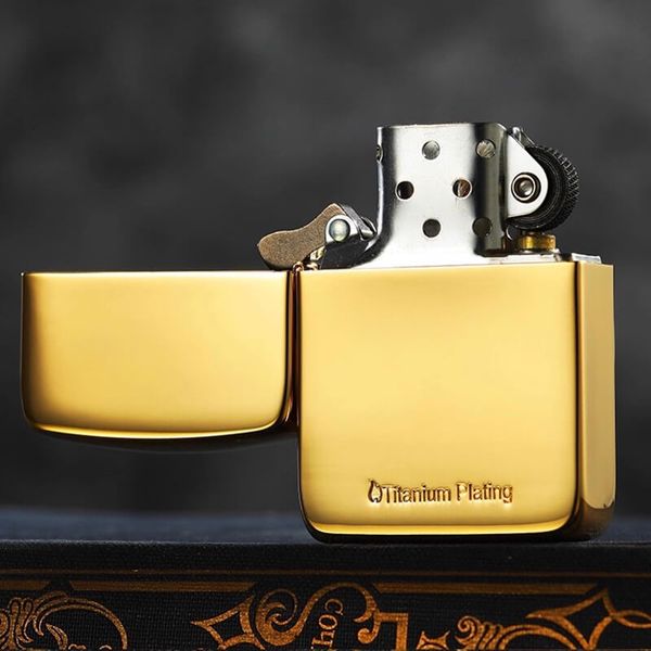 Zippo Tái Bản 1941 Mạ Titanium Cao Cấp Z174