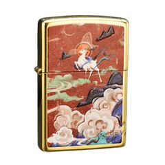 Zippo In Bức Tranh Nổi Thần Thú Vân Du ZN275