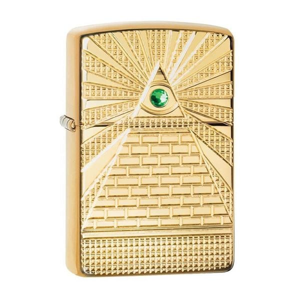 Zippo Armor Chủ Đề Thiên Nhãn Eye of Providence Design Z117
