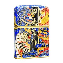 Set Zippo Tứ Tượng Và Vòng Quay Linh Thú 12 Con Giáp ZN203