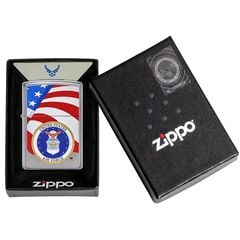 Zippo Mỹ chính hãng sơn chủ Đề Không Lực Hoa Kỳ USAF Z388