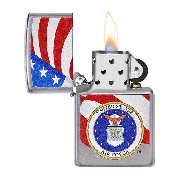 Zippo Mỹ chính hãng sơn chủ Đề Không Lực Hoa Kỳ USAF Z388