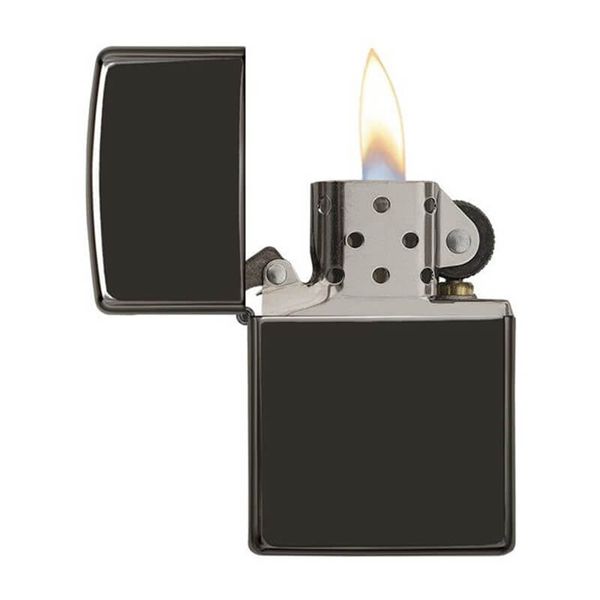 Zippo Màu Đen Gỗ Mun Ebony ZT21