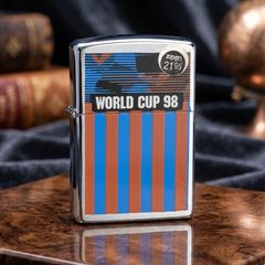 Zippo FIFA World Cup France 1998 – Đời XIII La Mã (Năm 1997) – Bản Kỷ Niệm Bóng Đá Pháp C435