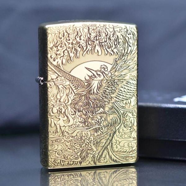 Zippo Khắc Phượng CNC ZK146