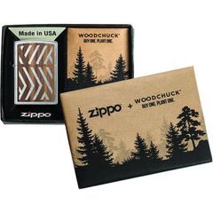 Zippo Ốp Gỗ Chủ Đề Woodchuck Sweep Z304