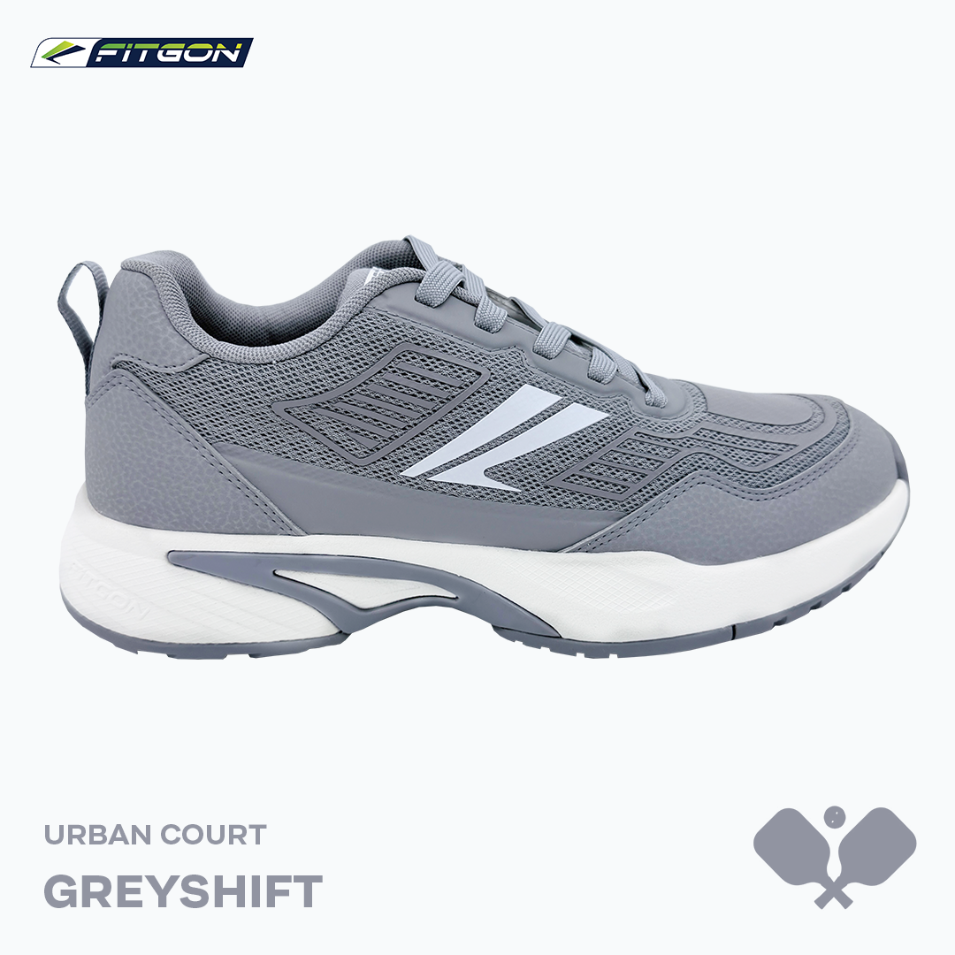  Giày Pickleball Nam FITGON Urban Court Greyshift 